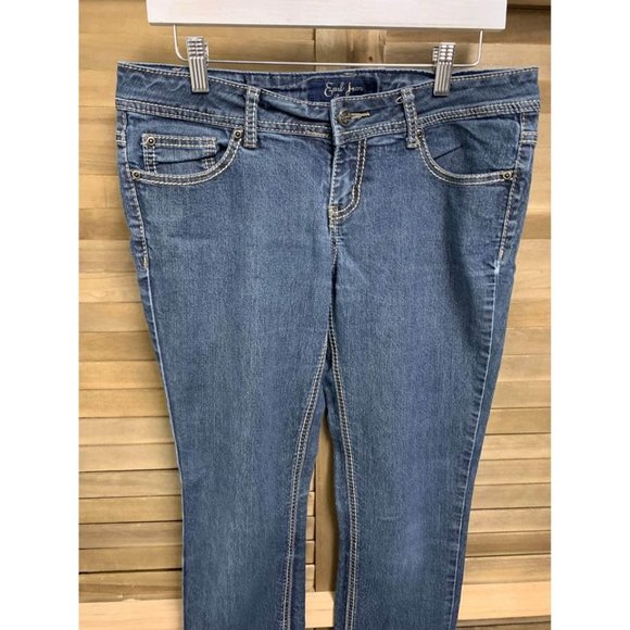 Earl Jean Blue Denim Skinny Jeans Size 11 - Picture 2 of 5